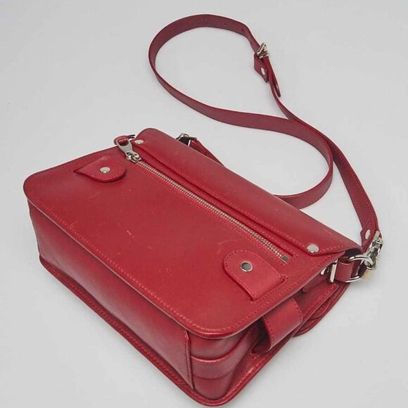Proenza Schouler Red Leather PS11 Mini Classic Bag - Picture 7 of 11